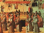 BELLINI, Gentile Procession in the Piazza di San Marco Sweden oil painting reproduction